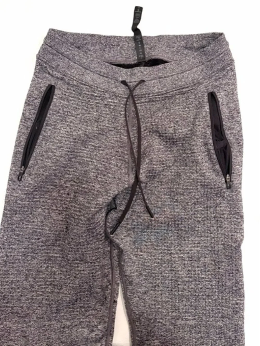 Lululemon Men’s Pants Engineered Warmth Joggers Black / White size Medium - Picture 14 of 16